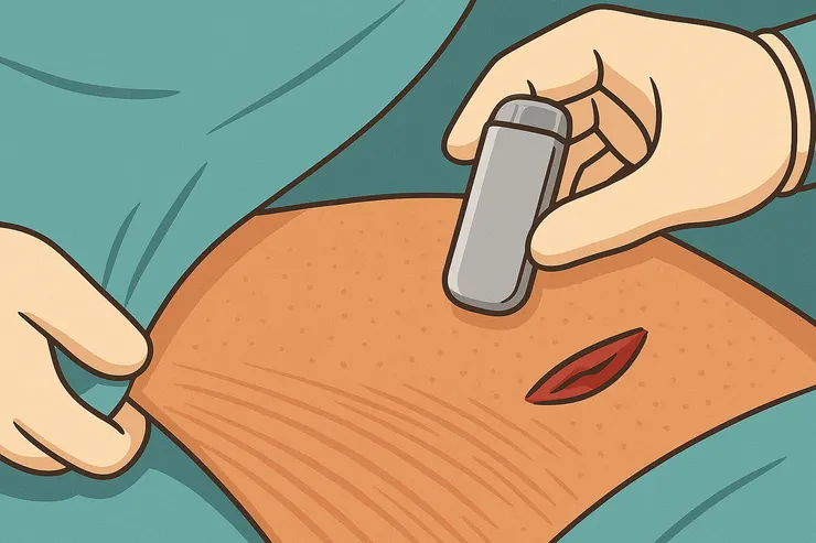 麻切縫就是手術嗎？