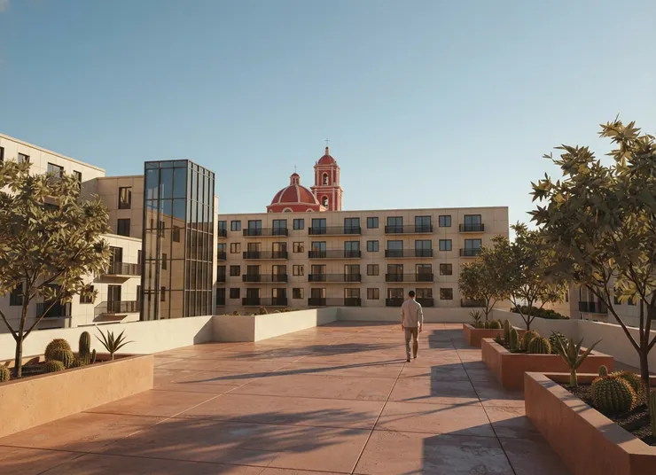 image to render AI result for community building visualization