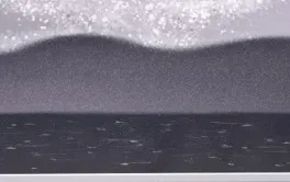 白色散開來的較粗的小點即沸（にえ）