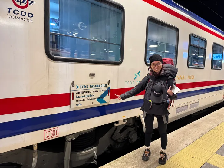 從土耳其到保加利亞的國際列車