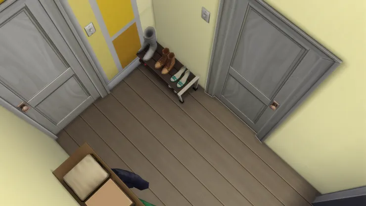 電燈的開關也很重要，Sims 3沒有這東西。