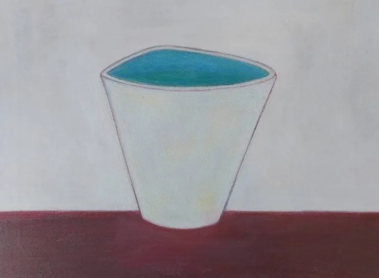 ● 空碗 ○ 材料:壓克力顏料/色鉛筆