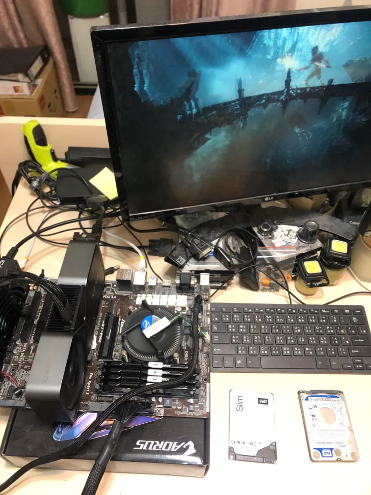 測試中,看起來卡片的狀況還不錯。