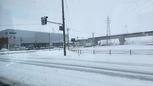 所到之處都是一片白茫茫