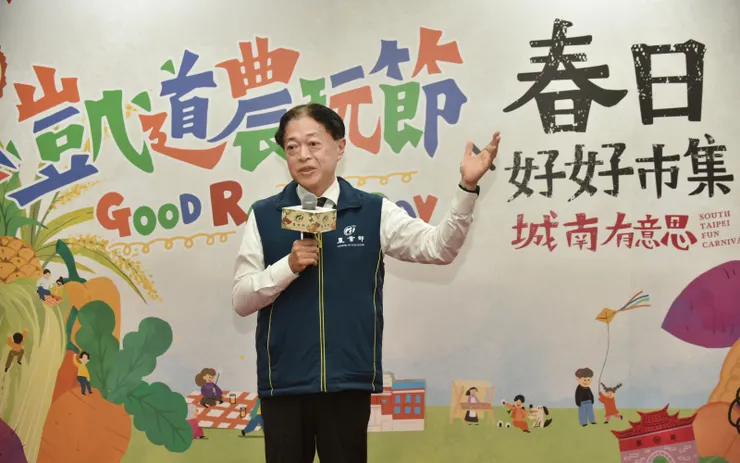 農業部主任秘書林家榮強調「農活」即是生活的一部分，希望透過4月3日的凱道農玩節，讓大小朋友在玩樂中親近土地。圖/農業部提供