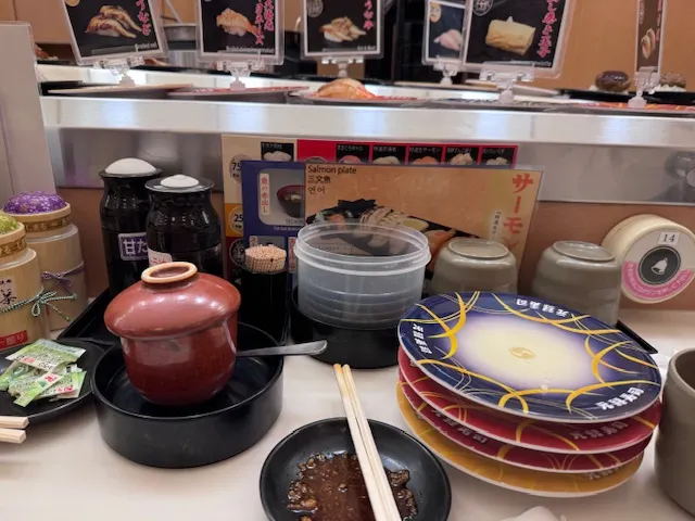 迴轉壽司戰績，photo by bookarchery