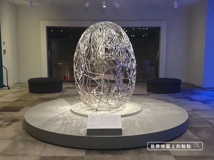 個人很喜歡的金屬銀絲蛋型創作