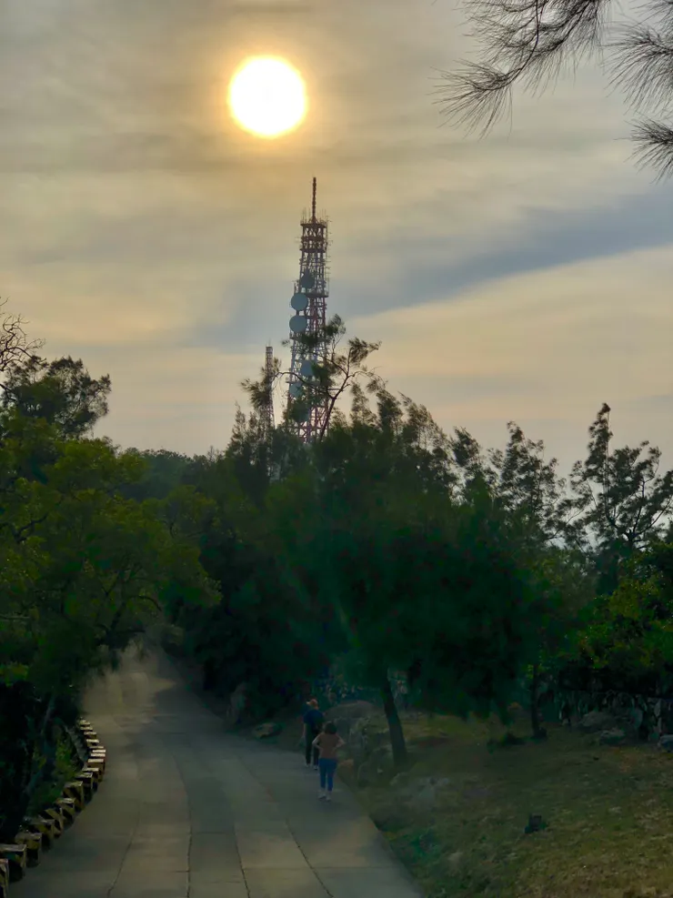 有種夕陽伴我歸的味道?