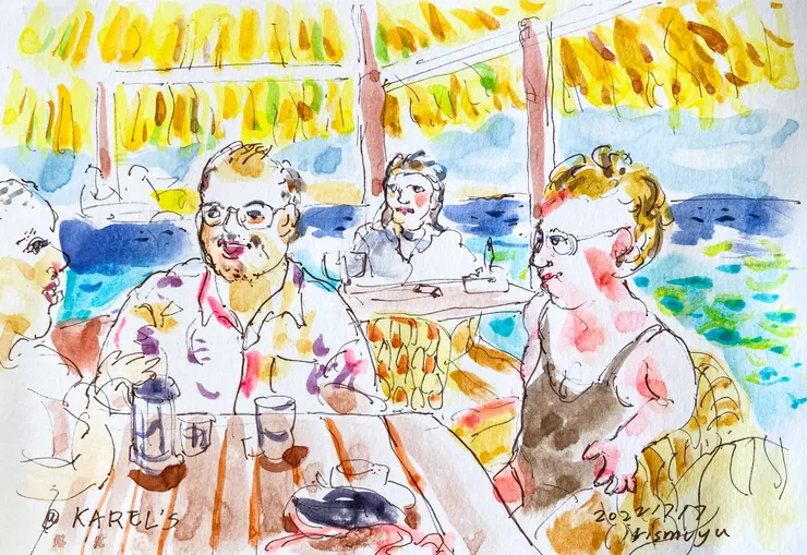 加勒比海的友人