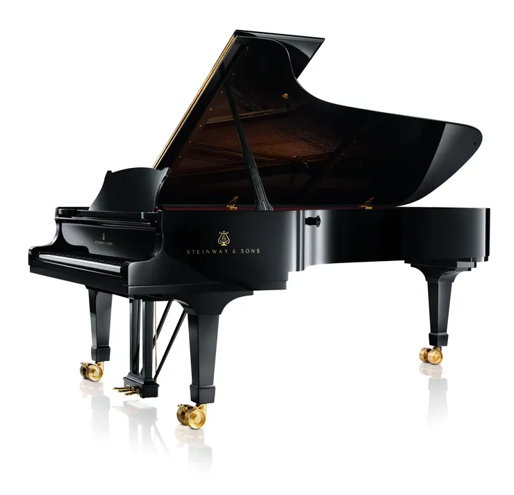 書中多次提及的史坦威鋼琴 © Copyright Steinway & Sons, CC BY-SA 3.0.