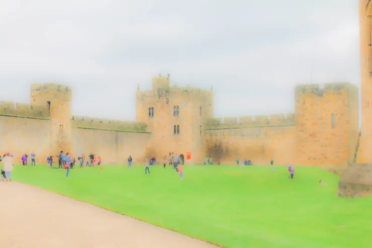 阿尼克城堡一景