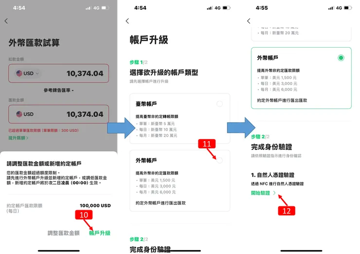 LINE Bank｜外幣帳戶升級，購買美元，約定帳戶設定，使用全攻略