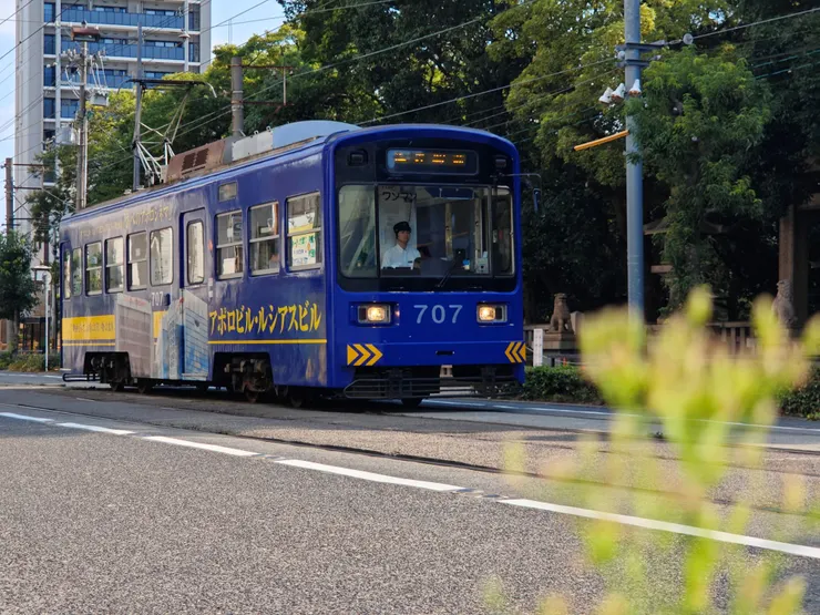 住吉大社前的界坂電車