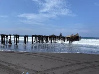 坑殺我的導遊說,往前走最美的海灘