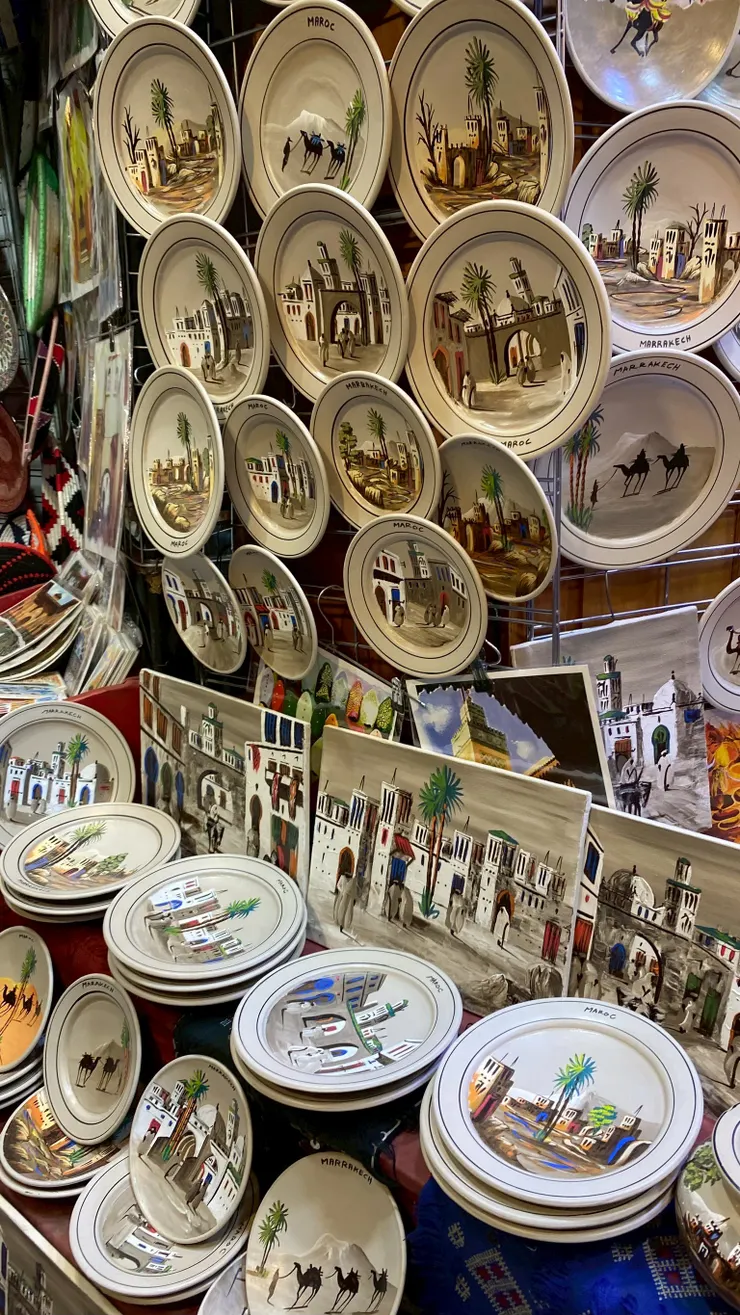 馬拉喀什手繪紀念品
