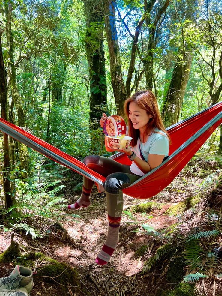 隊友幫忙泡的泡麵最好吃~