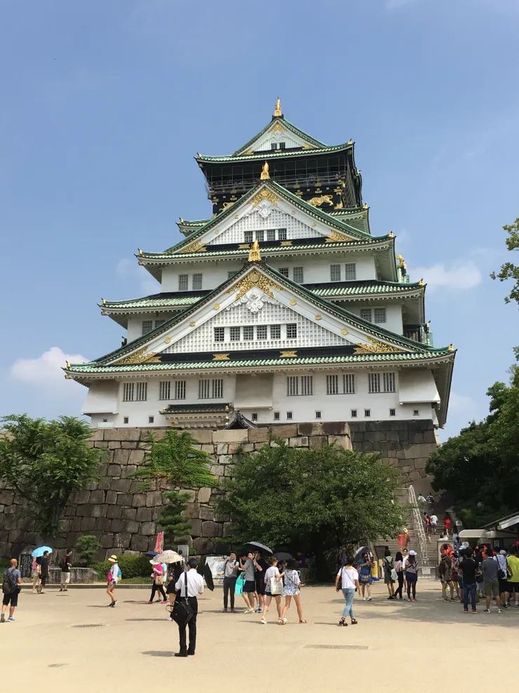 大阪城 正照