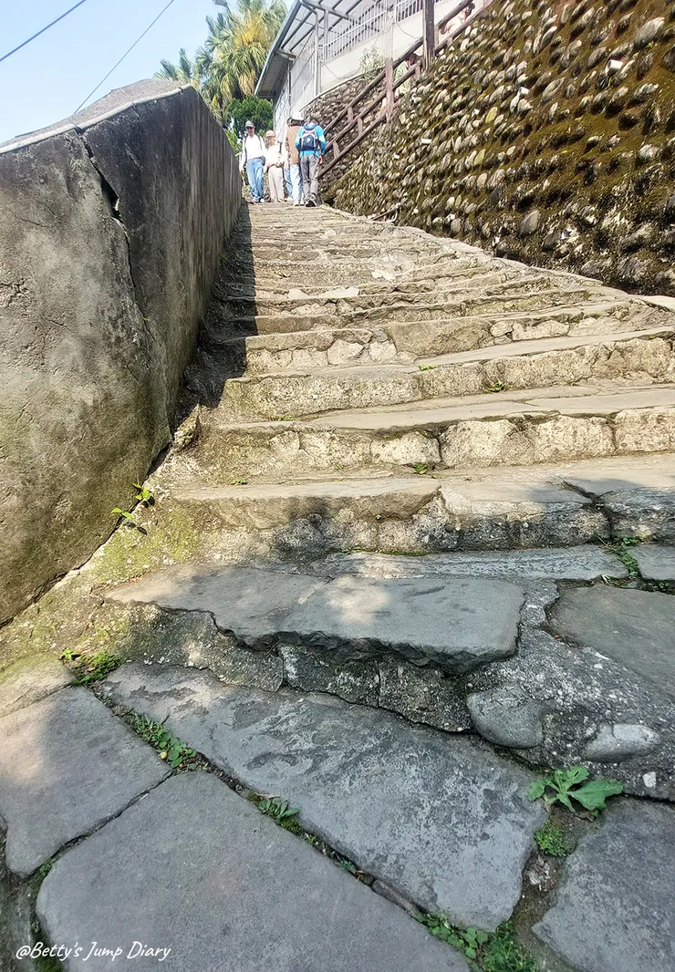 ▲桃園大溪碼頭石板古道/圖片來源：Betty's Jump Diary