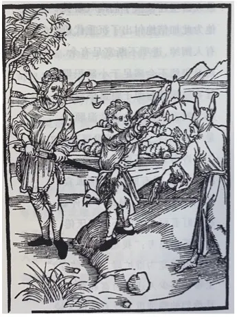 《愚人船》中第68則寓言的版畫