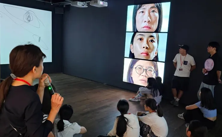 《關係人》展覽@台北當代藝術館(展覽期間:2024/06/01 ~ 2024/09/08 ),包含「另類電影院」設計工作坊成果