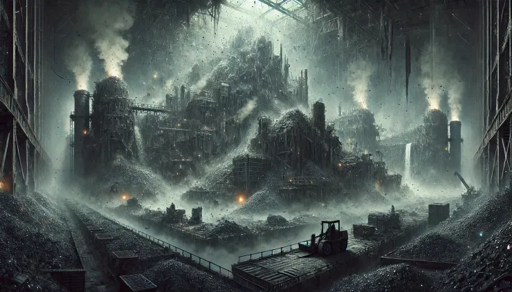 堆積如山的謊言垃圾場