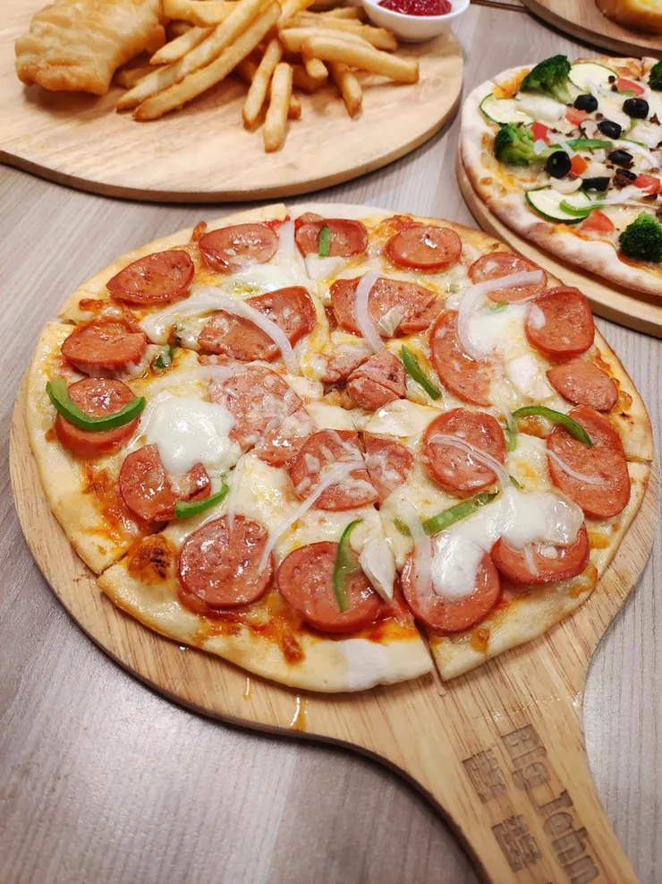 在醬醬披薩的慶生趴踢！台南手工披薩/生日親子餐廳推薦│窯烤披