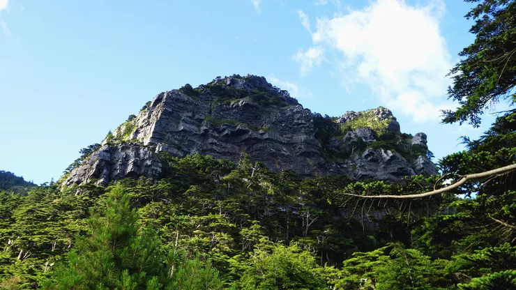 霸南山屋回望大霸
