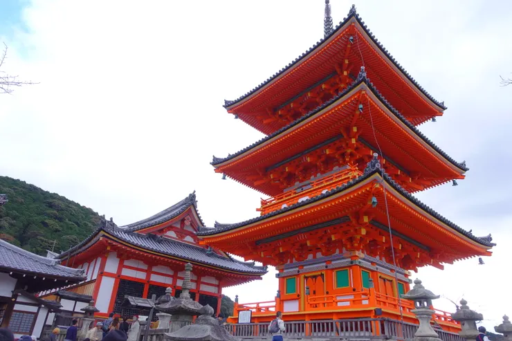 日本最高的三重塔。