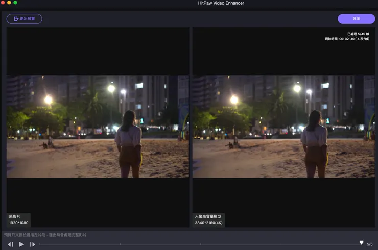AI人像高畫質模型