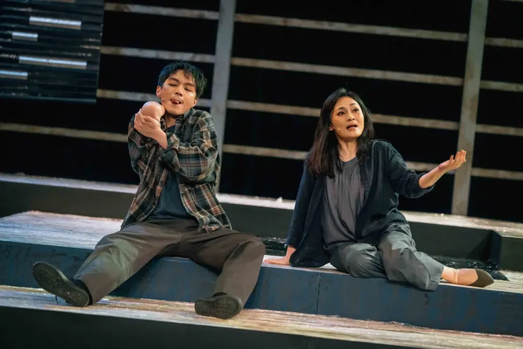 《蘑菇》劇照，楊景翔演劇團，攝影黃煌智