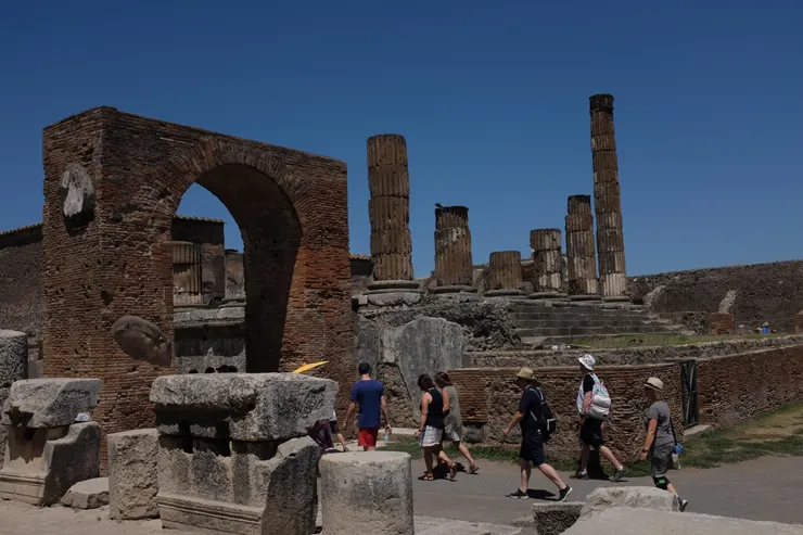 義大利龐貝古城,1997年登錄為世界文化遺產。