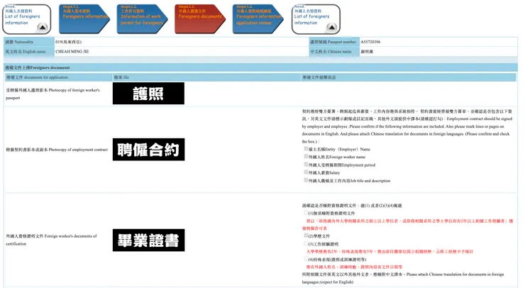 評點項目要提交的資料每個人都不同，就不放截圖了