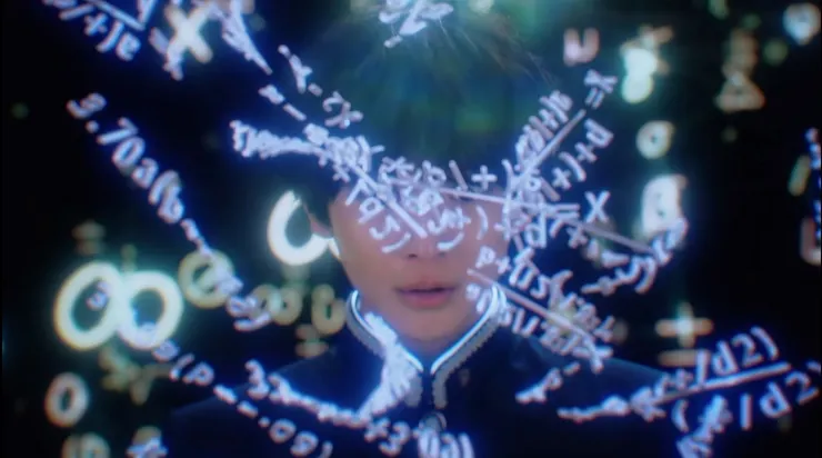 劇中的食譜就像數學公式會呈現在岳的面前,圖片來源:Netflix