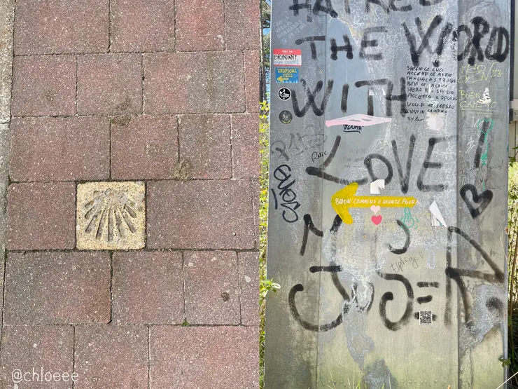 到處都是指示，很怕大家走錯路