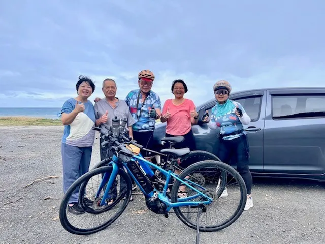 Winnie竟然在大武海邊還能遇到前同事