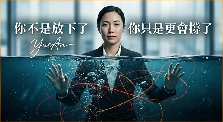 這就像史丹佛大學著名的「鴨子症候群(Duck Syndrome)」:水面上優雅滑行,水面下卻拼命踢水。創傷專家 Bessel van der Kolk 曾提醒我們:那些被大腦壓抑的焦慮,最終都會「被身體記住(The Body Keeps the Score)」。