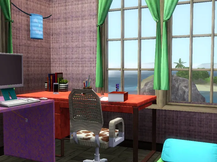 寫字桌(書桌)對我來說相當重要，只要可以我都會把它放在最好的位置上，用料各方面都要上乘，要跟床一樣舒服。