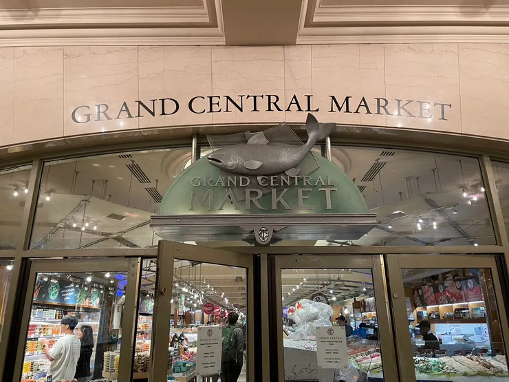 中央車站的市場