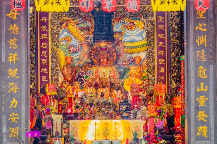 天上聖母（圖片截圖於網路）