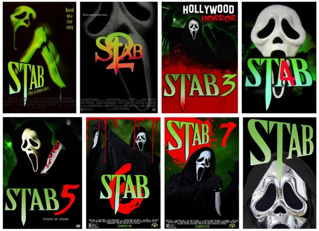 《刺殺》系列還真的有屬於它們的海報，本集一開始便展現在改建成鬼屋體驗的首集事發凶宅中