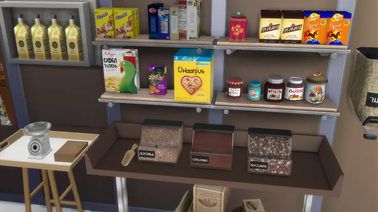 各款食物混合著吃也不錯，例如我超愛巧克力味道的食物，便可以自由選擇。