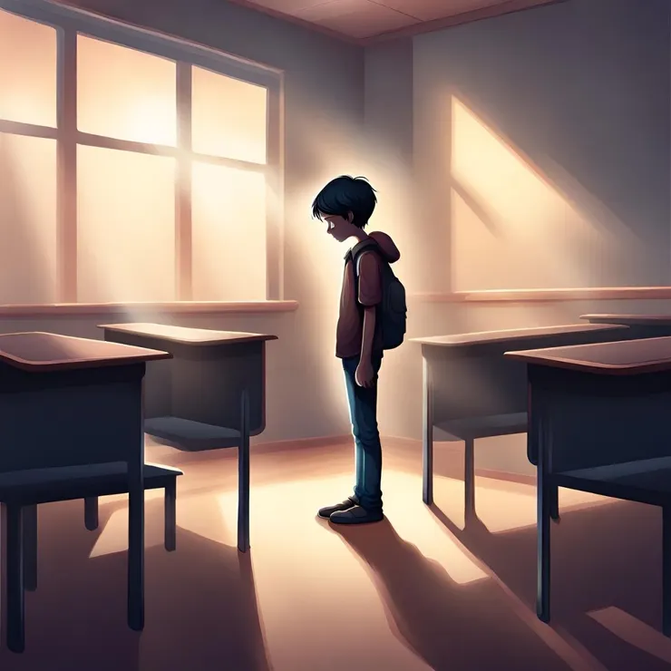 作為父母，特別是當我們看到我們的小兒子受到欺凌時，我們會感到更加焦慮和心痛