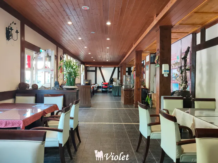 楓葉山莊早餐用餐區