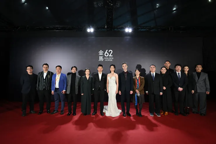 第 62 屆金馬獎頒獎典禮，《人生海海》劇組。／影像提供：台北金馬影展執行委員會