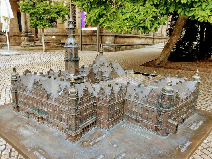 德勒斯登王宮Residenzschloss模型