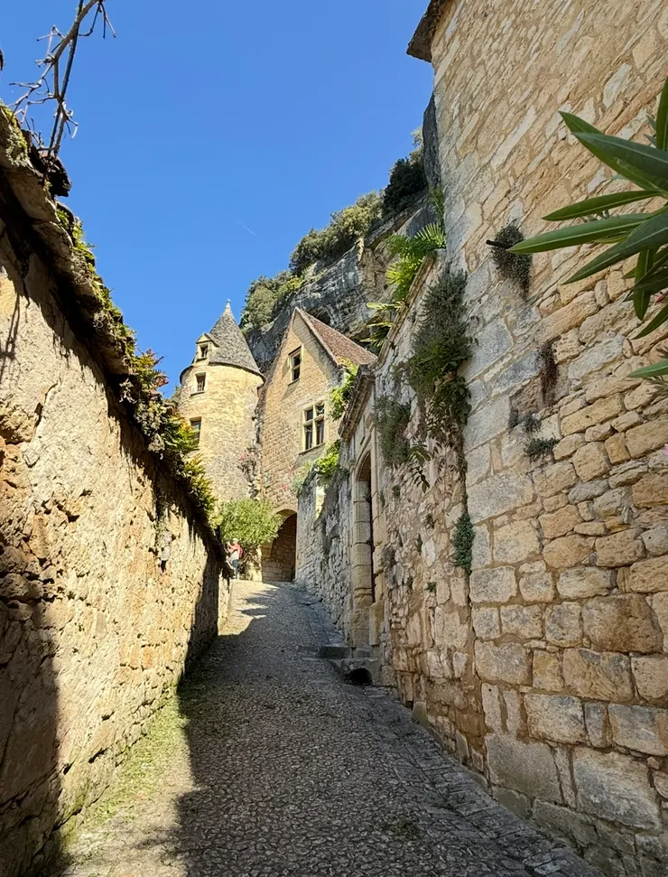 小徑沿著山壁，爬坡再爬坡