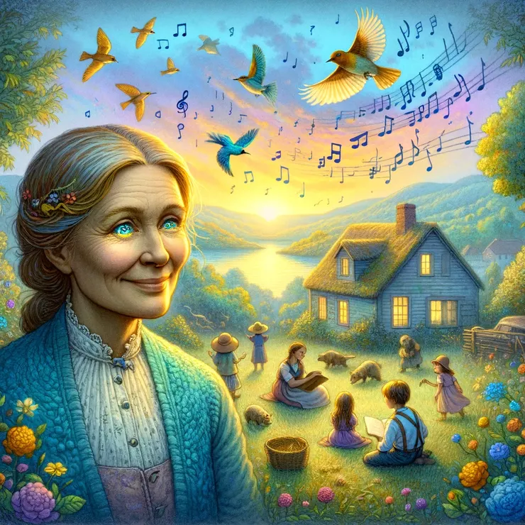 the whimsical essence of Jane and her colorful world.