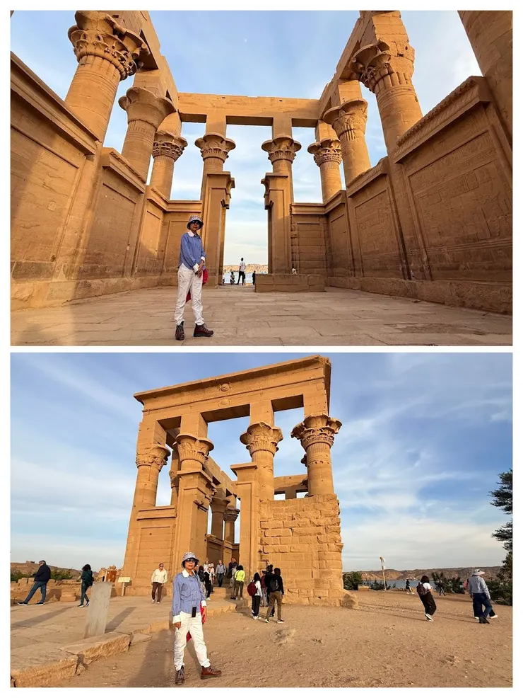 迎接伊西斯女神回島時， 作為暫時休息的地方。