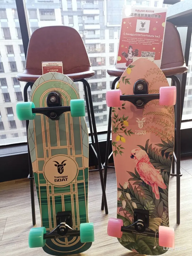 SwaggyGOATsurfskate tw──31.5吋衝浪滑板 - 雅典娜之弧