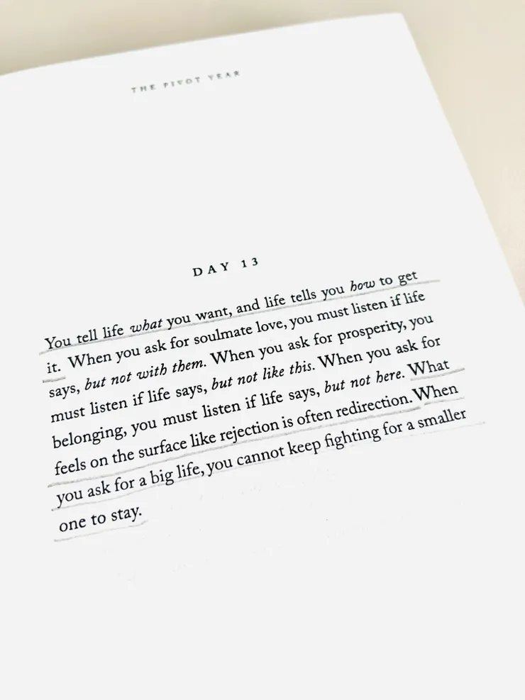 Brianna Wiest - The Pivot Year - Day 13